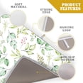 thumbnail image 4 of Green Leaves Branches Dish Drying Mat 18x24 for Kitchen Spring Leaves Botanical Dishes Pad Dish Drainer Rack Mats Absorbent Quick Dry Kitchen Decor, 4 of 6