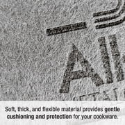 All-Clad Cookware Protectors, 6-Pack, Black/Gray