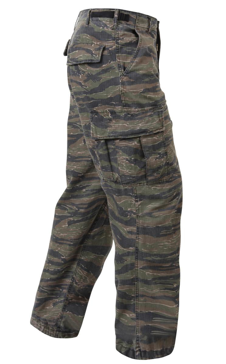 Vietnam Era Tiger Stripe Camo US Army Pants, Fatigues - Walmart.com ...