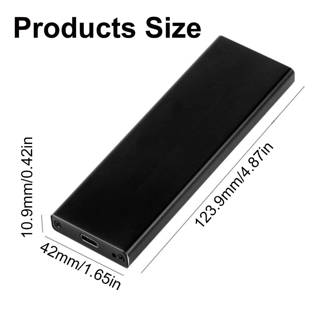Zeiwohndc Fast Data Transfer SSD Enclosure for Air 2012 A1425 USB3.2 Storage Expansion