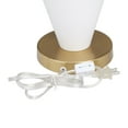 thumbnail image 6 of CosmoLiving by Cosmopolitan 27" White Table Lamp with Cream Fabric Shade, 6 of 9