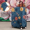 thumbnail image 4 of Pioneer Flower Floral Print Pattern Luggage Cover Fashion Suitcase Cover Baggage Covers Fit 25-28 Inch Luggage (Go Travel), 4 of 5