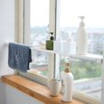 thumbnail image 2 of Adjustable Storage Shelf Closet Organizer Wall Mounted Kitchen Storage Rack Wardrobe Decorative Shelves for Kitchen Cupboard Wardrobe, 2 of 6