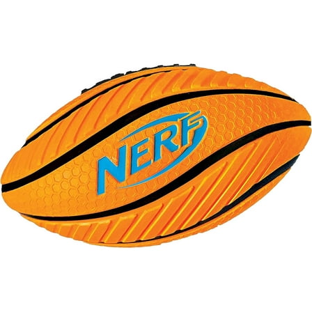 NERF Kids Foam Football - Spiral Grip Mini Soft Foam Football for Kids - Easy Grip Junior Football - 8.5"
