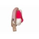 thumbnail image 5 of Monedero en forma de GALLETA CLÁSICA SPONCH, Diseño de Comida PAN, Rectangular, Decorativo con Pompones, Color Beige y Rosa Multicolor, Moda Kawaii, Novedoso y Encantador, 5 of 5