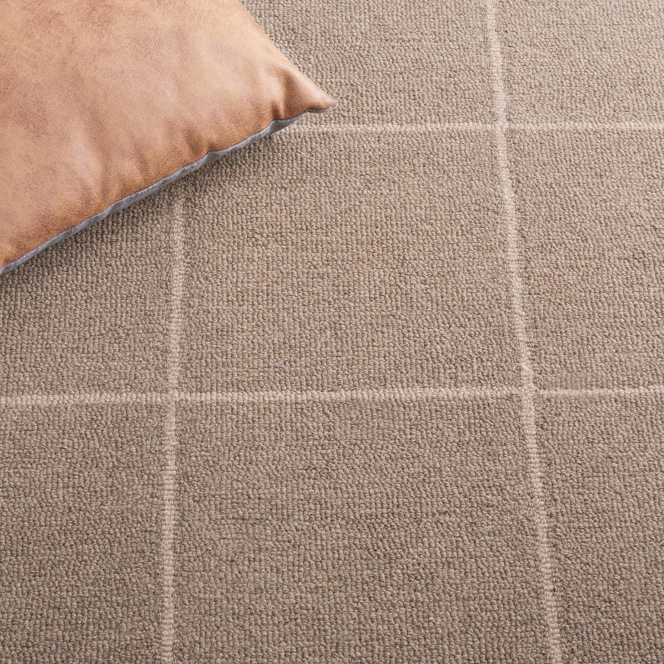 SAFAVIEH Martha Stewart Micro Loop Area Rug, Natural/Beige, 8' x 10'