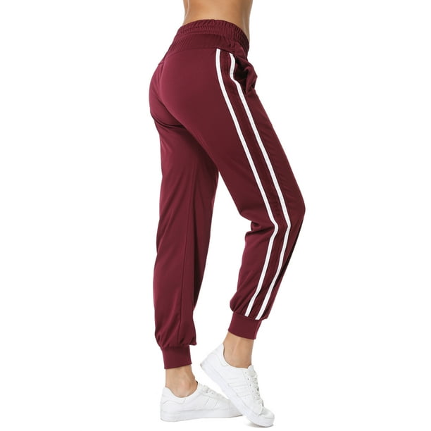 SEASUM Women's Athletic Joggers Pants Dry Fit Workout Running Sweat