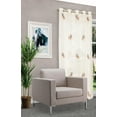 thumbnail image 1 of Gouchee Home Designer, panneau large concept, semi-transparent à œillets, Ensemble de 2 panneaux. 60pox96po, 1 of 5