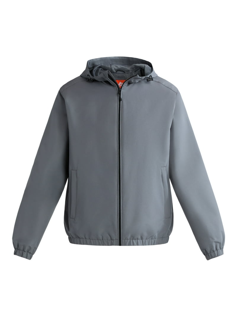 Ozark Trail Men's & Big Men's Windbreaker Jacket with Hood