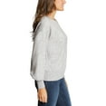 thumbnail image 3 of Ella Moss Women's Puff Sleeve Sweater, Gray Heather Small - NEW, 3 of 3