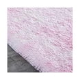 thumbnail image 5 of Alfombra de dormitorio ultra suave y esponjosa ovalada Alfombra de felpa de felpa - Polvo ligero teñido anudado, 5 of 5