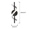 thumbnail image 7 of ADISUN LED Wall Sconces Wall Lighting Fixture Lamps Modern Wall Lamps for Bedroom Living Room Hallway Hotel Indoor, Cool White, 7 of 7