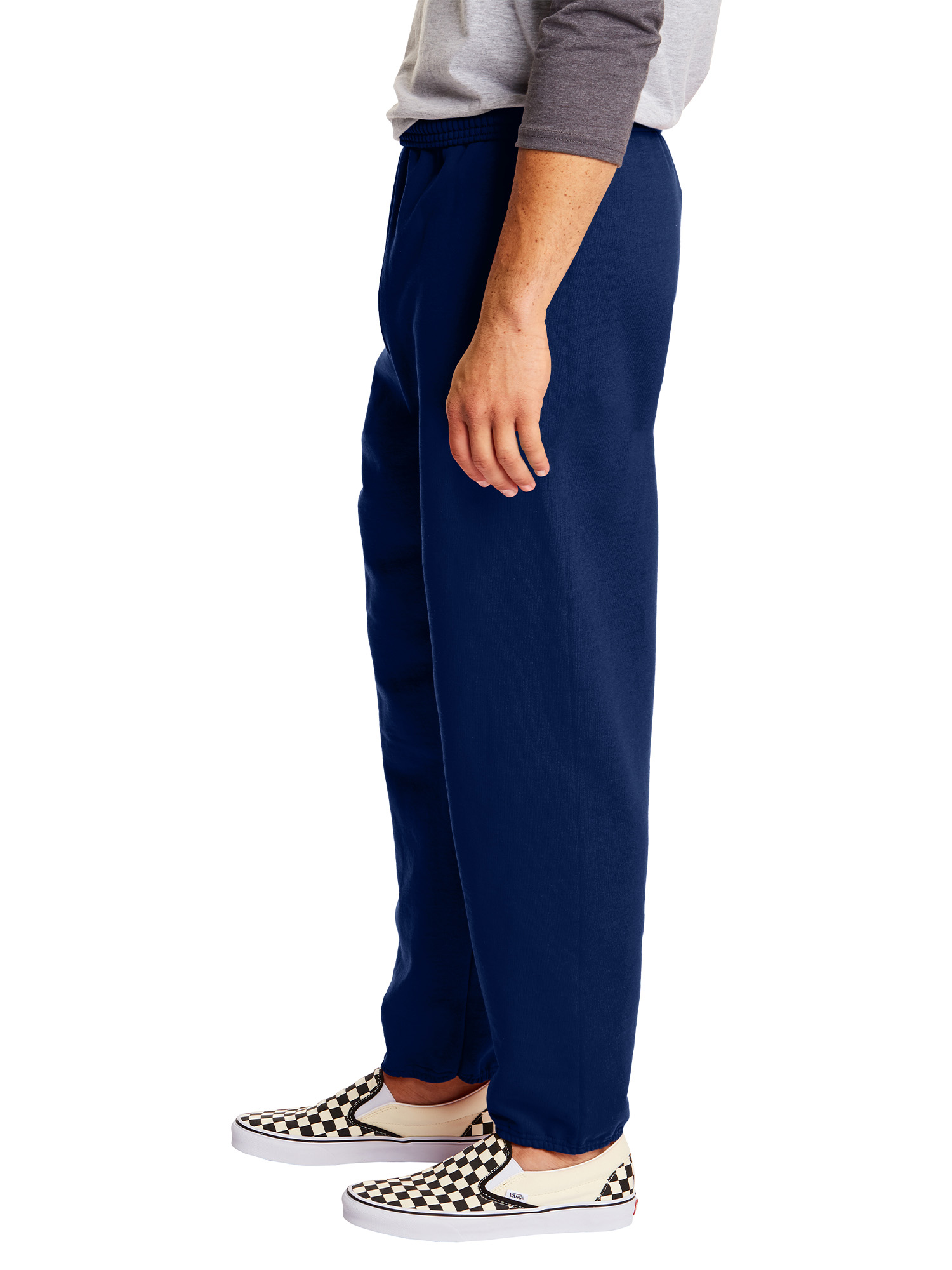 Hanes Men's and Big Men's EcoSmart Fleece Sweatpants, Sizes S-3XL - image 3 of 7