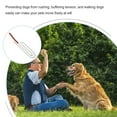 thumbnail image 3 of LEEYNEER Laisse pour Chien Chaîne en Métal avec Poignée en Cuir Acier Inoxydable Grands Chiens Robuste Marche 2 Pcs Rouge, 3 of 6