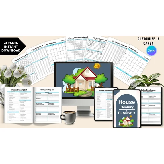 Done For You Cleaning Planner