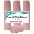 thumbnail image 3 of Home Brew Ohio Light Pink PVC Shrink Capsules-30 Per Bag, 3 of 7