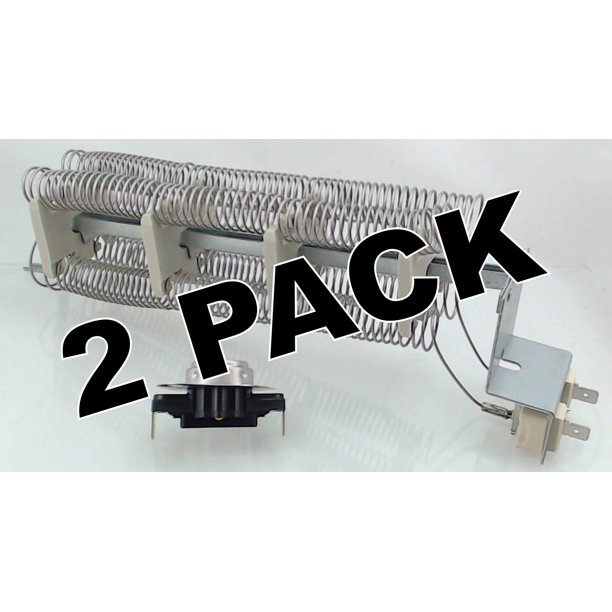 2 Pk, Dryer Heating Element for Magic Chef, Admiral, AP4242494, LA1044