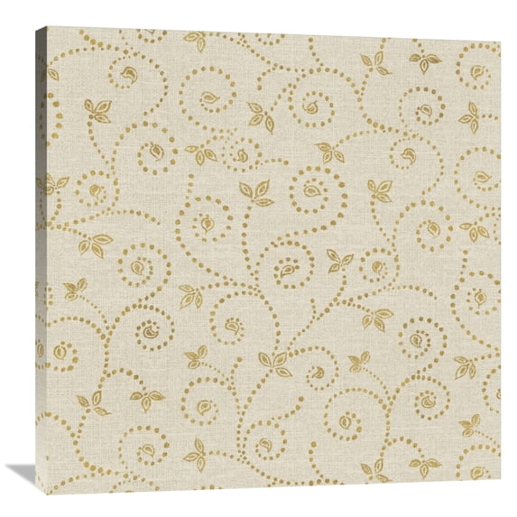 Global Gallery Daphne Brissonnet 'Batik Patterns V' Canvas Wall Art