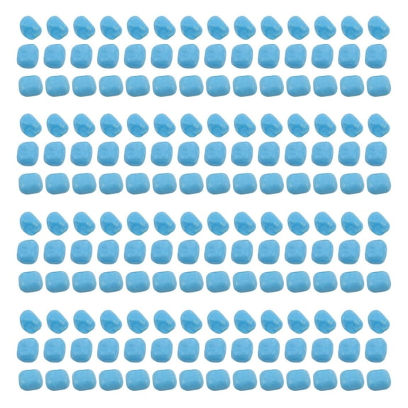 PBPBOX 1 Set Fake Sand Plastic Blue Small Granules for Crafting Projects Home Use Activities