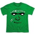 thumbnail image 2 of Popfunk Halloween Frankenstein Costume Kids T Shirt for Youth Boys and Girls, Kelly Green, X-Large, 2 of 3