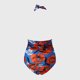 thumbnail image 5 of Gibobby Trajes de Baño Mujer Completo Trajes de baño de entrenamiento para mujeres Trajes de de barriga Fruncido Empuje Bikini atlético Traje de baño Tra(Rojo,XL), 5 of 5