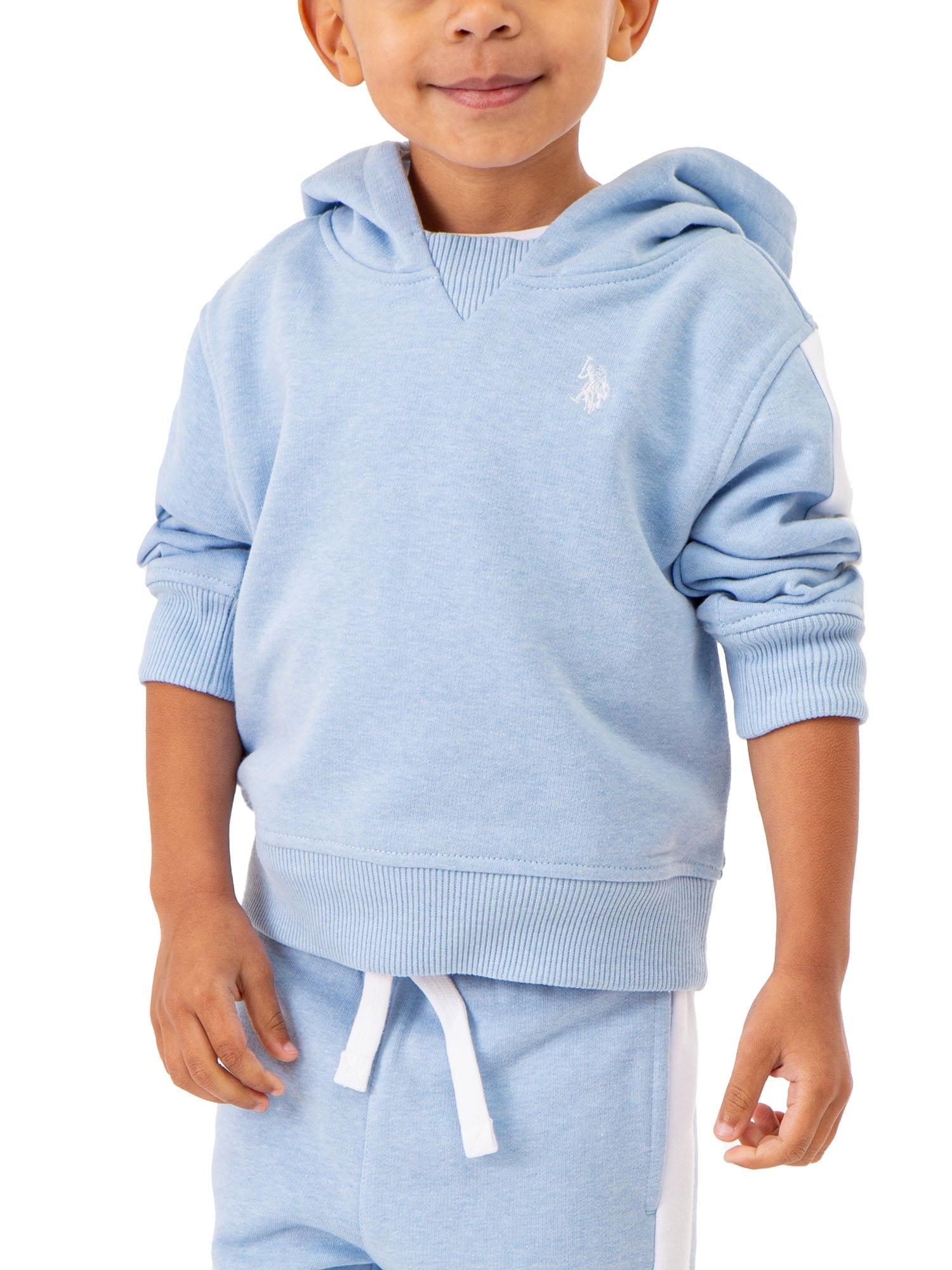 U.S. Polo Assn. Toddler Boy Zip Up Hoodie, Sizes 2T-5T