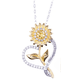thumbnail image 1 of Joyeria Xtellar Mujer Collar De Plata 925 Collares Girasol Dijes, 1 of 3
