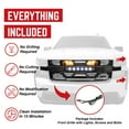 thumbnail image 4 of AMERICAN MODIFIED Grille w/LED for 19-21 Chevy Silverado 1500, Glossy Black, 4 of 8