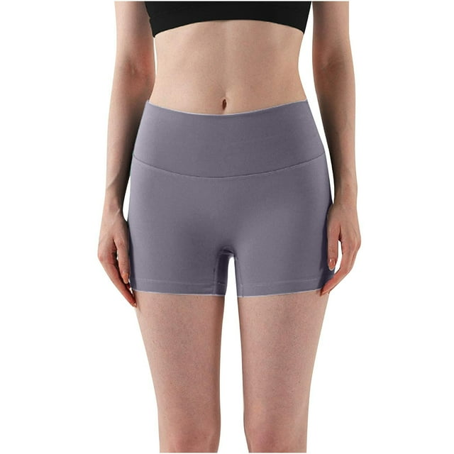 Timegard Culottes pour Femmes Taille Haute Extensible Mini-Bike Workout Shorts Respirants