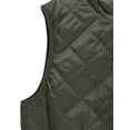 thumbnail image 4 of Chaleco Acolchado Allegra K con Cremallera y Cuello Alto para Mujer Verde L, 4 of 5