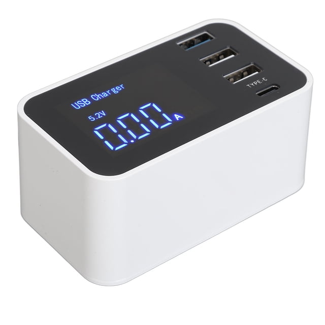 Cargador USB de 4 puertos Bling Bling Cargador USB tipo C con Tecnología innovadora