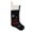 Merry, variant on Craftoutlet.Com Black Stocking With Snowflakes - One Stocking 15.5 Inch, - Christmas Velveteen 133536 Joy