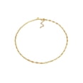 thumbnail image 3 of Elli by Julie & Grace Women 14" Choker Necklace 925 Silver 14k Gold, 3 of 5