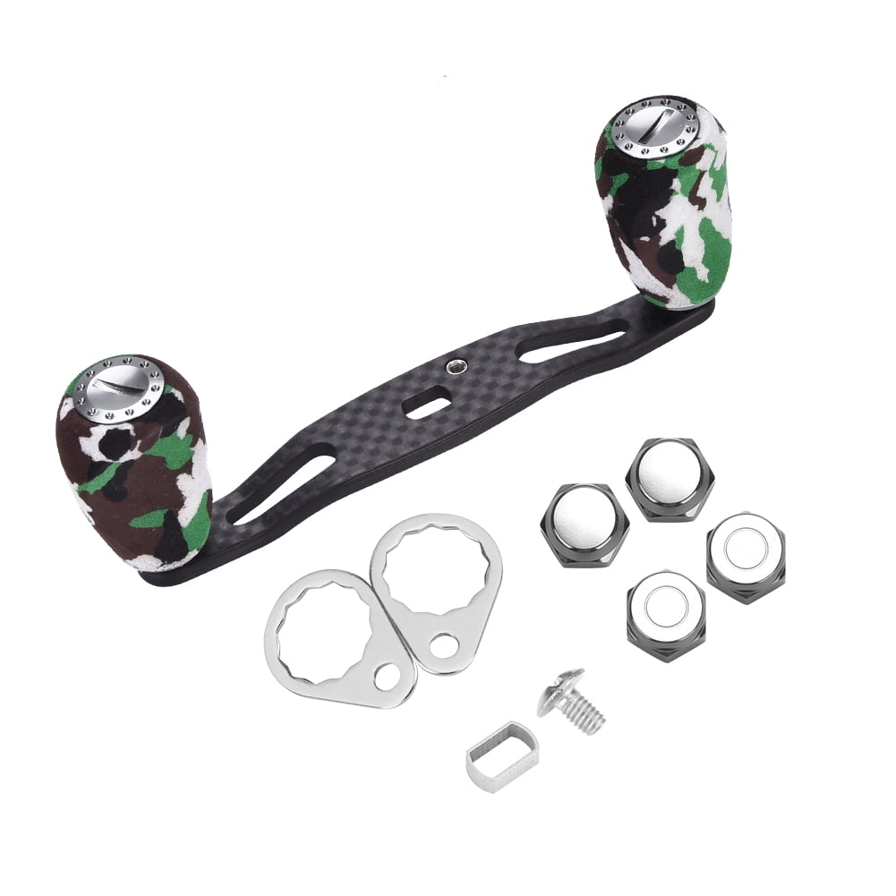 WALFRONT DEUKIO Fishing Reel Handle Knob Carbon Fiber Frame with