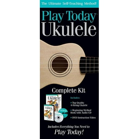 Play Today!: Play Today Ukulele Complete Kit: The Ultimate Self-Teaching Method! (Today The Best Method Of Acting)