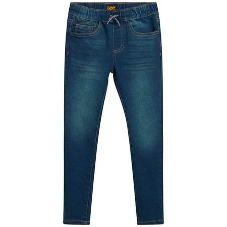 

Lee Boys Jeans - Pull On Tapered Fit Comfort Stretch Knit Denim Jeans (2T-20)