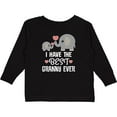 thumbnail image 3 of Inktastic Best Granny Ever Grandchild Gift Boys or Girls Long Sleeve Toddler T-Shirt, 3 of 5