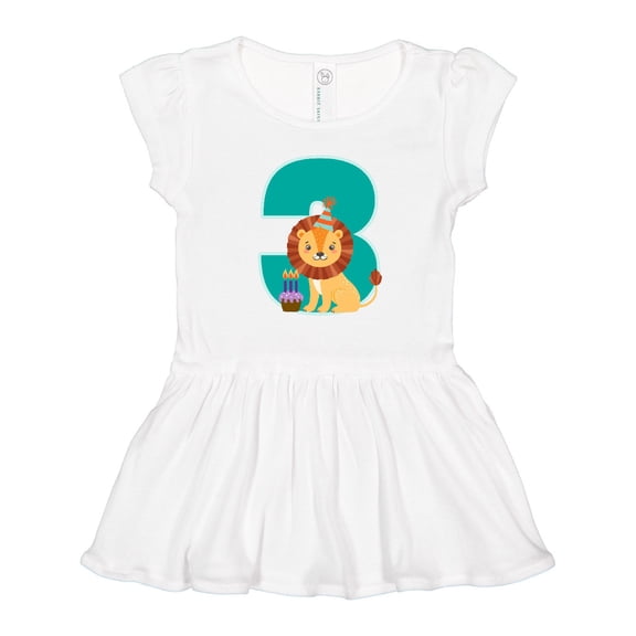 Inktastic 3rd Birthday Zoo Party 3 Year Old Girls Toddler Dress