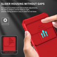 thumbnail image 5 of Compatible with Google Pixel 8 Pro Case with Slide Camera Cover, Google Pixel 8 Pro Phone Case with Stand Shockproof Hard PC Cases (Red), 5 of 7