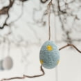 thumbnail image 3 of Decoraciones de Pascua, adornos de Pascua, regalos de Pascua, simulación de Pascua, corona de espuma de lana, decoración, paisajismo, artesanía, 3 of 5