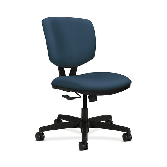 HON Volt Vinyl Armless Office Task Chair Blueberry (HON5721HSX05T)