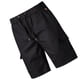 thumbnail image 3 of Hombres Quinto Pantalones Deportivos Cierre De Cordón Cintura Elástica Estilo Casual Pantalones Cortos De Verano Para Uso Diario Negro XL, 3 of 8