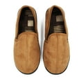 thumbnail image 4 of SLM Men's Faux Suede Slip on Terry Lined  Slipper House Shoes, 4 of 5