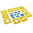 thumbnail image 1 of Esquirla Wooden Montessori Maths Geometric Figure Shaped Peg Puzzles Learning Toy - Yellow, as described, 1 of 8