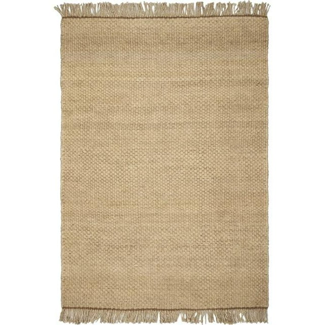 HomeRoots 353019 5 x 7 ft. Jute Natural Area Rug