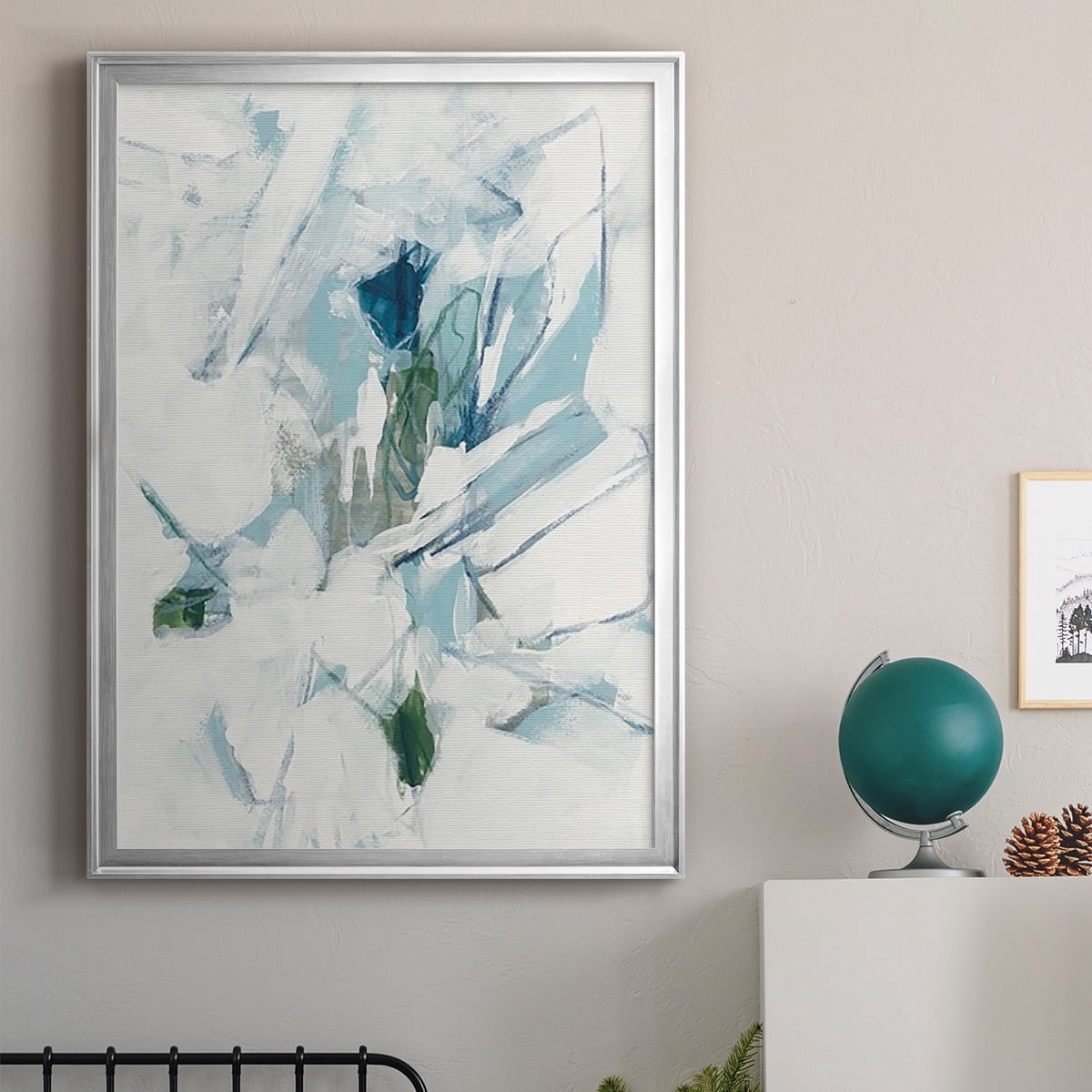 Ice Cavern IV Premium Framed Print, in Gold, Black, or Silver - Ready to Hang