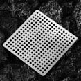 thumbnail image 2 of MYG Stainless Steel Square Shower Drain Cover Hair Catcher Strainer for Bathroom Sink 7CM Anti-Slip Design Easy Install Rust-Resistant, 2 of 10