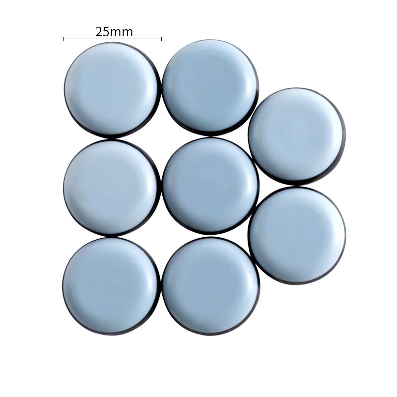 Furniture Glides,8 Pieces PTFE Teflon Square Self Adhesive Furniture