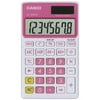 Casio SL-300VC Standard Function Calculator, Pink