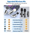 thumbnail image 3 of Micrófono Lavalier inalámbrico USB C GoorDik para Android blanco, 3 of 7